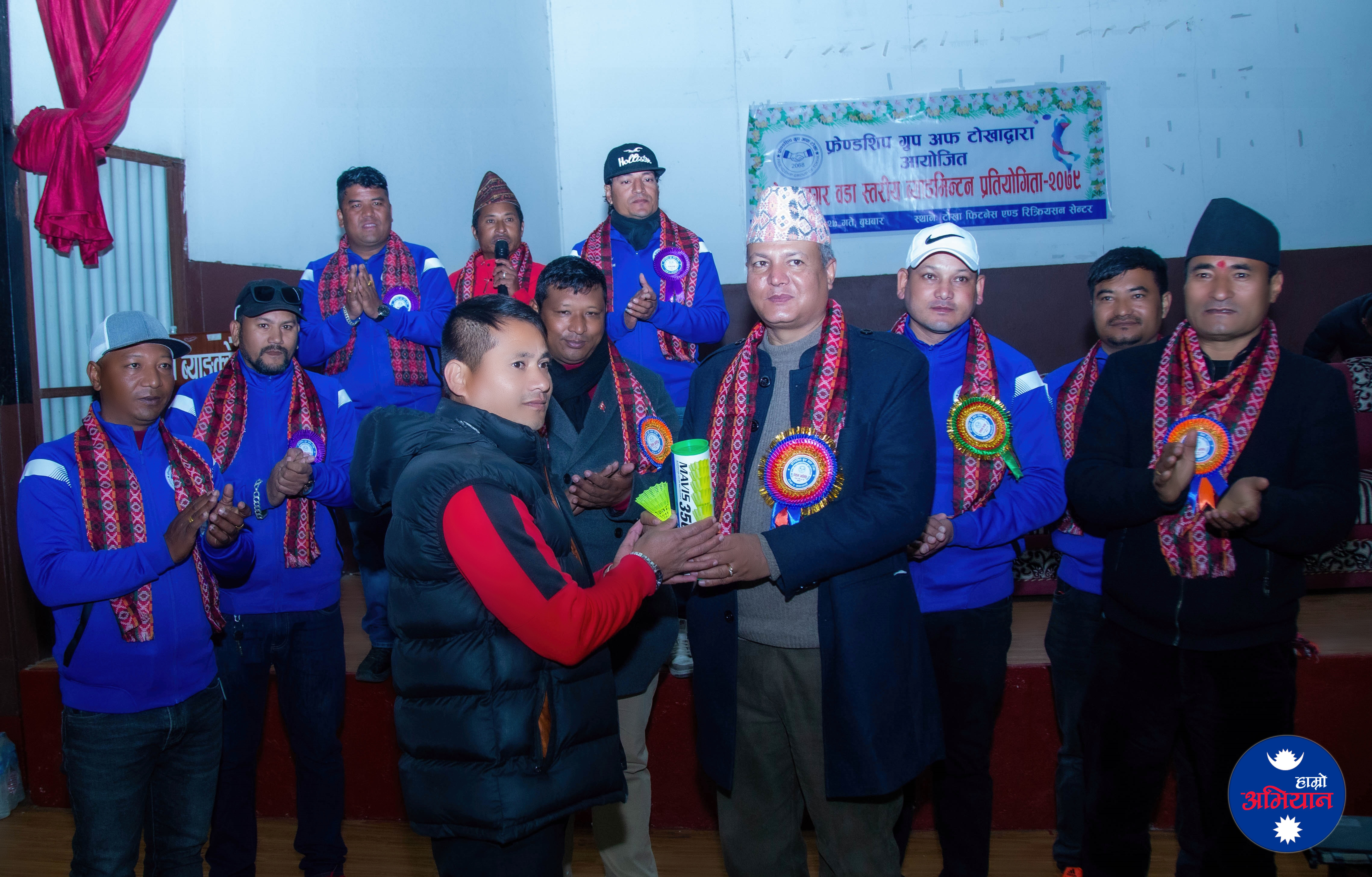 टोखा नगरपालिकामा ब्याटमिन्टन प्रतियोगिता उद्घाटन